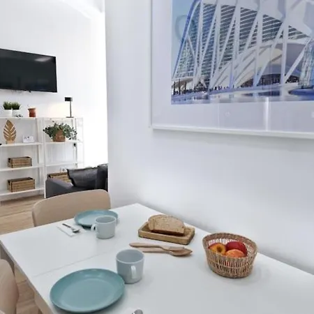 Apartamento Nuevo Cerca De La Playa Y Centrico Valencia Exterior photo